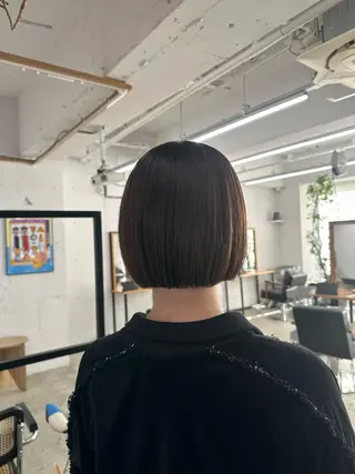 ショート SoSo所属・増田 百花のヘアスタイル