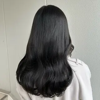 カラー ︎︎🌟韓国艶カラー ︎🌟璃奈 (ﾘﾅ)のヘアスタイル