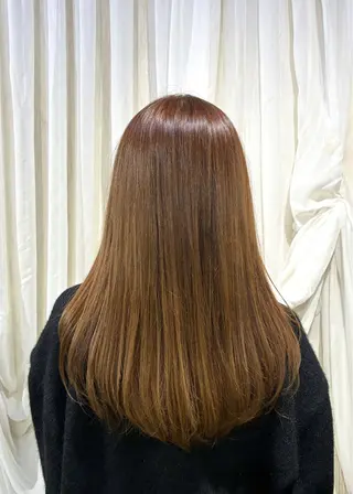 ロング カラー 🌟小出　倫花🌟 艶カラー／カットのヘアスタイル