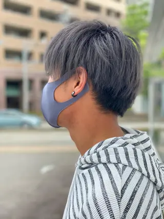 カラー メンズ 金沢市/美容師/ 岡島由希美のマツエク・マツパデザイン