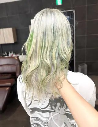 ロング カラー salon village所属・ウルフカット🪽 レイヤー/髪質改善のヘアスタイル