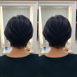 ショート 大澤 碧のヘアスタイル