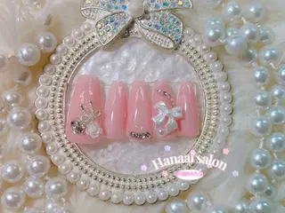 ミディアム Hanaai Salon新宿店のネイルデザイン