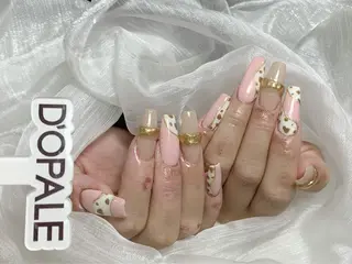 ネイル D‘OPALEサロン所属・長さ出し専門店 上野kkのネイルデザイン