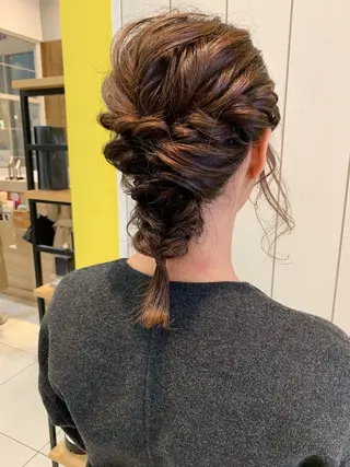 ヘアアレンジ 黒田瀬奈/ボブ まろやかベージュのその他イメージ