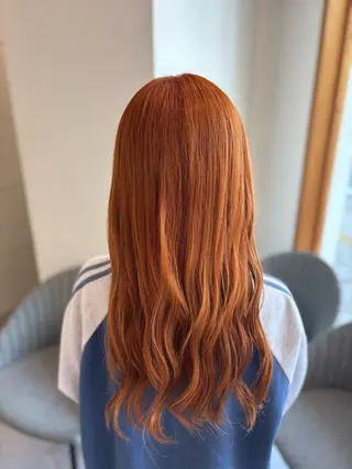 ロング カラー 仲矢 あゆ美のヘアスタイル