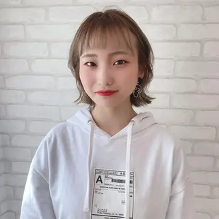 ショート カラー abilita AZUSAのヘアスタイル