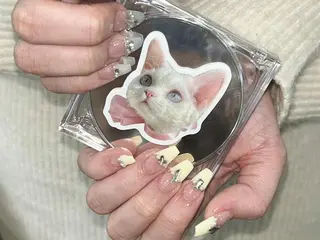 ネイル na🎀🎀na ちゅるちゅるのネイルデザイン