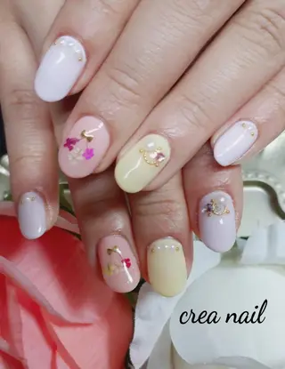 ネイル privateサロン creaのネイルデザイン