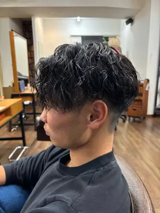 パーマ メンズ 小顔似合わせカット ┊︎*AYANO*のヘアスタイル