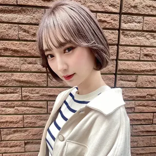 ショート YUZA grow hair 【ユーザ グロウ ヘア】所属・縮毛矯正/似合わせ カット/伊藤はるかのヘアスタイル
