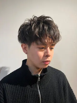 カラー メンズ パーマ ✨メンズカット海老名 No.1/上田琉翔✨のヘアスタイル