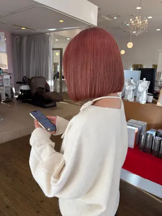 カラー コワファースト別府所属・ブリーチ/透明感 カラー/mizukiのヘアスタイル