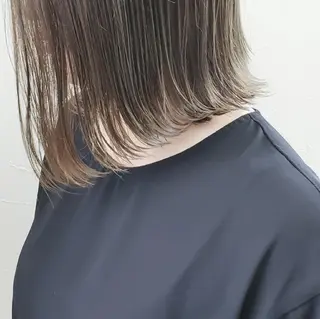 ミディアム カラー レイヤーカット/ ウルフカット/大橋 のヘアスタイル