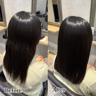 ミディアム パーマ Lutia新宿　せき ゆうみのヘアスタイル