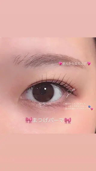 マツエク・マツパ 山本 恋乃香のヘアスタイル