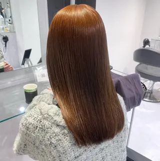 ロング カラー 🫧うる艶トレンド 🫧透明感カラーのヘアスタイル