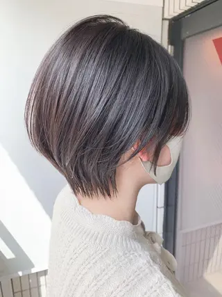 ショート 【赤み消しカラー】 中野浩太のヘアスタイル
