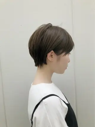 ショート カラー ノグチ ユウキ/ボブのヘアスタイル