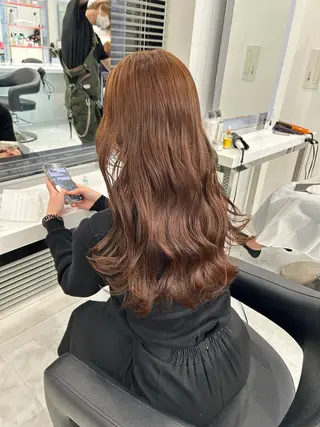 ロング カラー 韓国カット/ パーマ/KOTAのヘアスタイル