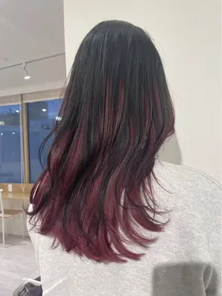 ロング カラー ROSSO Rurika🐈‍⬛のヘアスタイル