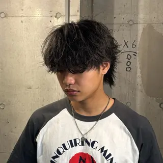 パーマ メンズ 💙垢抜け/モテヘア KEISHO🩶のヘアスタイル