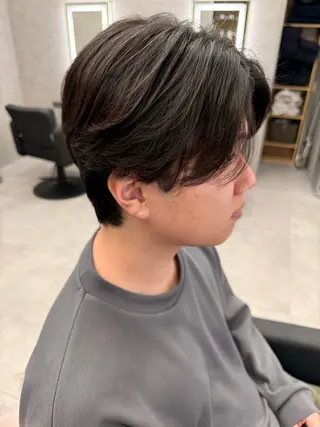 ミディアム 本田 春音のヘアスタイル