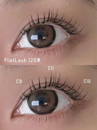 マツエク・マツパ muse Yuiのマツエク・マツパデザイン