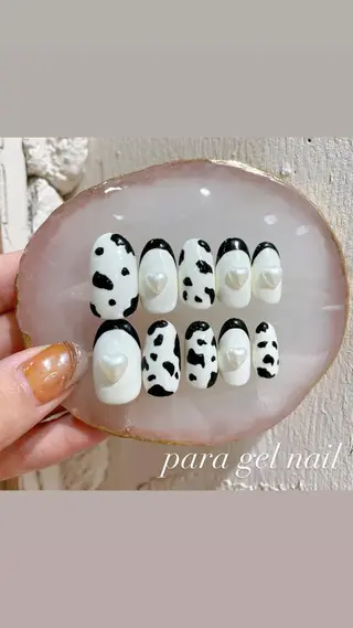 ネイル 淡色ネイル 🎀moeのネイルデザイン