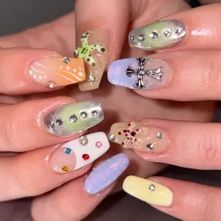 ネイル 👽個性派ネイル🎀 komachiのマツエク・マツパデザイン