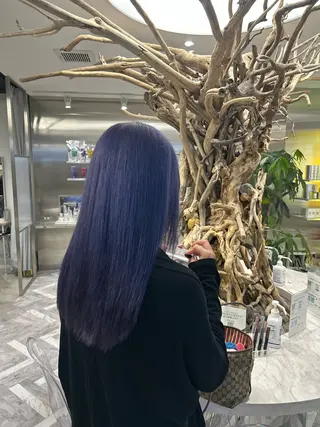 ロング カラー メンズ/ボブ/パーマ /くるみのマツエク・マツパデザイン