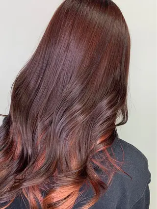 ロング 🫧艶髪カラー🫧 森本くるみのヘアスタイル