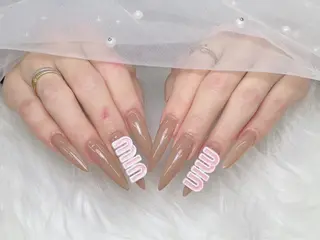 ネイル lucky nail 歌舞伎町のネイルデザイン