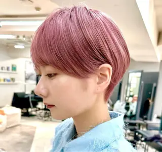 ショート 骨格診断で絶対可愛い ✨丸みショート✨凌弥のヘアスタイル