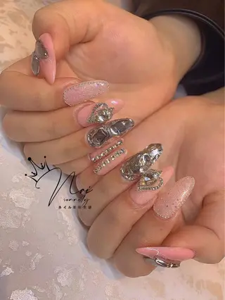 ネイル 長さだし専門店 M2　rikaのネイルデザイン