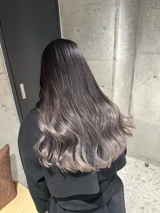 セミロング ︎🤎W color MIYU‎🤎のヘアスタイル