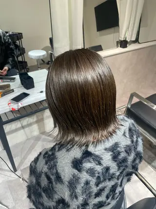 ショート カラー ili心斎橋所属・🩵ハイトーン/ レイヤーYUZU🩵のヘアスタイル