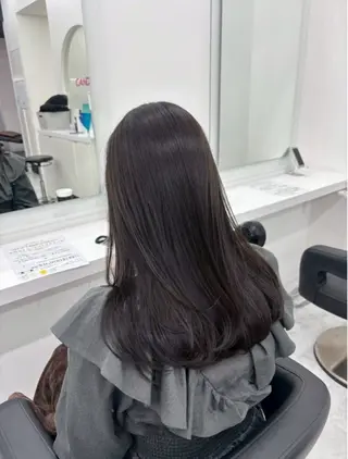 ロング カラー 🤍透明感推しカラー 🤍yui‪💞✨のヘアスタイル
