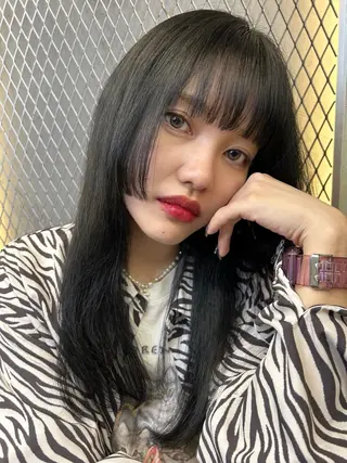 ロング カラー Haru/THREE …by velvetのヘアスタイル