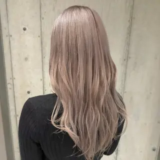 ロング カラー 透明感/血色カラー/ 似合せレイヤー/ゆいのヘアスタイル