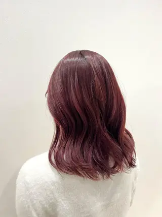 セミロング カラー ヘアアレンジ Lani5710所属・🌈インナーカラー ‘ショウマ’🌈のヘアスタイル