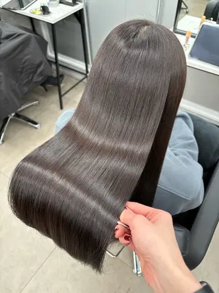 ロング カラー 髪質改善/韓国 レイヤー/店長/原島のヘアスタイル