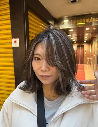 ミディアム カラー ROBIN所属・指名数No.1 /NAOYAのヘアスタイル