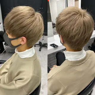 カラー メンズ 梅田中崎町メンズ 美容師ユースケのヘアスタイル
