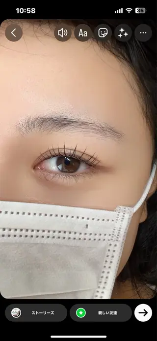 マツエク・マツパ Felicie＊ Sayakaのマツエク・マツパデザイン