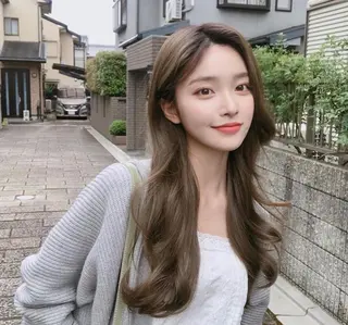 ロング 透明感/ツヤ髪/ さら艶/前田祥汰のヘアスタイル