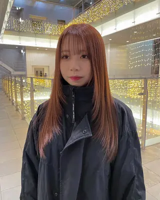 セミロング 栄　mighty by H所属・不破一輝/栄/矢場町 ボブ/レイヤー/艶髪のヘアスタイル