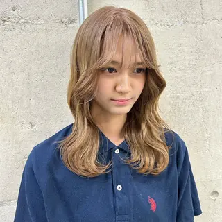 カラー MUKU所属・MUKU ひかるのヘアスタイル