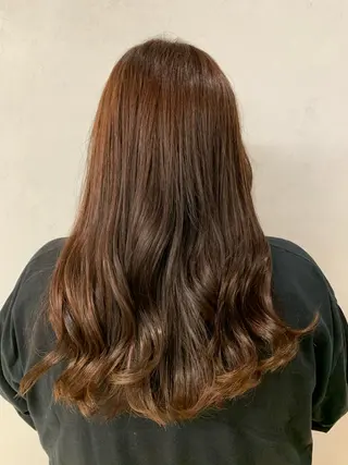 ロング カラー ケアブリーチ/ili 村上佳那多のヘアスタイル