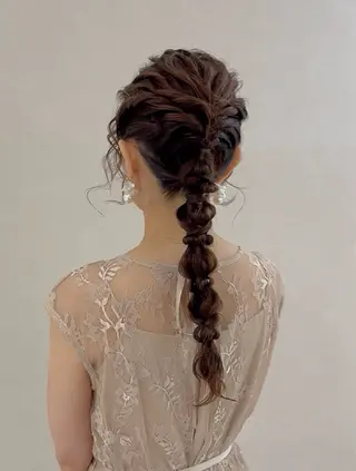 ヘアアレンジ 名駅セット/オトナ 女子🦋Wakanaのヘアスタイル